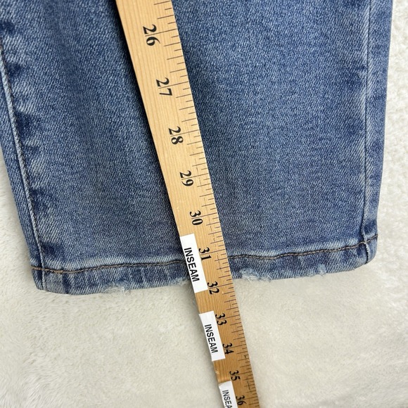 Judy Blue High Waist Straight Fit Distressed Denim Jeans Size 5/27 New W/Tags - Picture 8 of 16